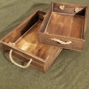 Rustic Barn Nesting Trays